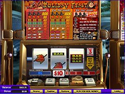 Holiday Feast slots